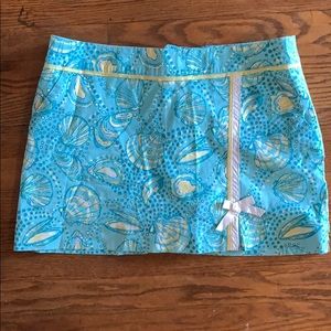 Lilly Pulitzer Skirt with Shorts Skort